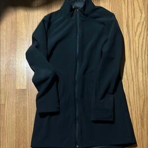 Chic Black Longline Jacket